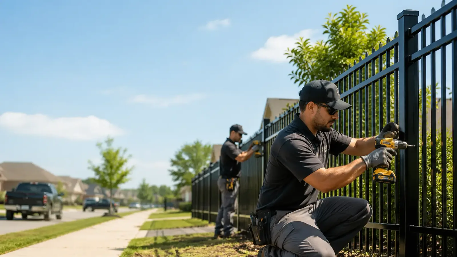 Metal Fence Installation in Minco, OK